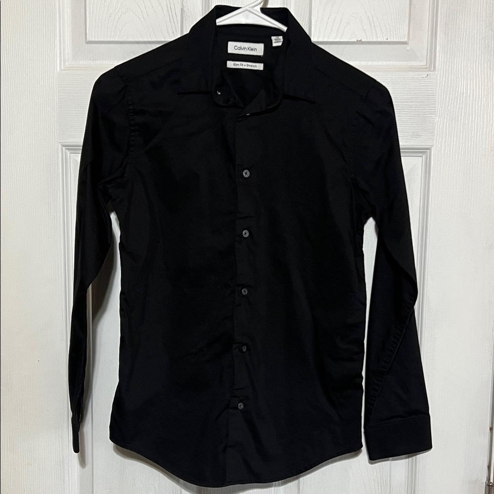 Calvin Klein Classic Black Dress Shirt